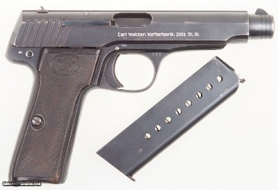 Walther Model 6, super desirable. Investment Quality, A-919 - Image 2 of 12