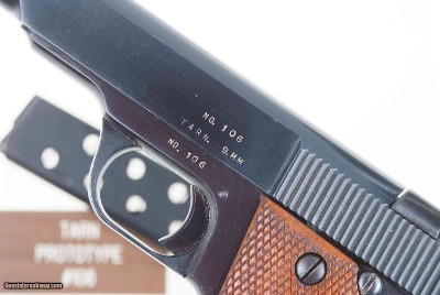 Swift Rifle Co. Tarn, British, Experimental Military Pistol, A-1898 - Image 3 of 14
