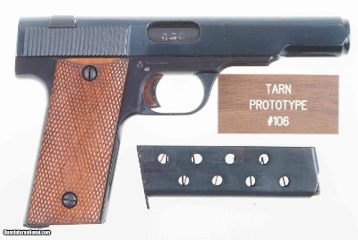 Swift Rifle Co. Tarn, British, Experimental Military Pistol, A-1898 - Image 2 of 14