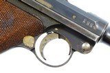 German WWI Military Luger, dated 1918, 9mmP, 8091e, FB00777 - 4 of 25