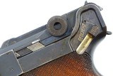 German WWI Military Luger, dated 1918, 9mmP, 8091e, FB00777 - 6 of 25