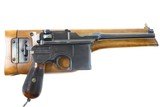 Mauser, C96, WWI, Red 9 Contract, German Pistol, Stock, 39129, FB00847 - 2 of 25
