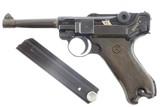German Mauser Luger, 1940 dated, 42 code, VOPO rework, 9560c, FB00763
