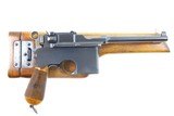 German Mauser C96 Flatside Pistol, Factory-Matching Stock, 27212, FB00845 - 2 of 25