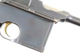 German Mauser C96 Flatside Pistol, Factory-Matching Stock, 27212, FB00845 - 13 of 25