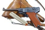 Bern, 1929, Swiss Military Pistol, Red Grips & Magazine, Holster, 50587, FB01000
