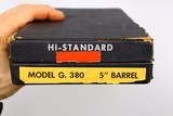 Spectacular Hi-Standard, High Standard, G 380, Near New in Box, 6219, FB00927 - 10 of 11