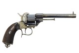 Spanish LeFaucheux, 1854, 12mm Pin Fire Revolver, ANTIQUE, PCA-190 - 2 of 24