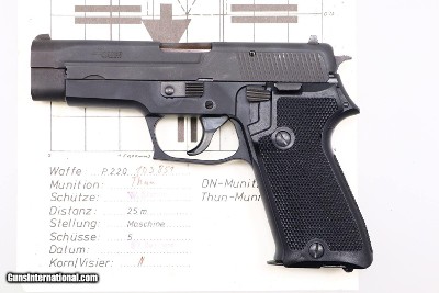 Early SIG Sauer, German P220, Boxed, G103851, FB00876