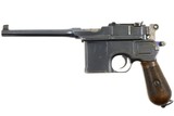 Mauser C96, WWI Wartime Commercial Pistol, Military accepted, FB00828 - 1 of 17