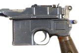 Mauser C96, WWI Wartime Commercial Pistol, Military accepted, FB00828 - 3 of 17