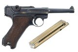 Mauser, P08, S42 code, German Luger, 9mmP, 3165f, FB00784 - 2 of 25