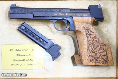 Hammerli, Swiss, Model 208 Jubilee, JP1281, I-1147