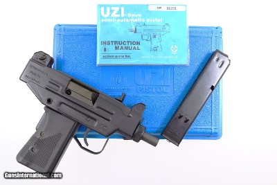 Israeli Uzi Pistol, Made By IMI, nearly NIB, UP01252, FB01074 - Image 2 of 20