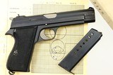 SIG P210-4, German Police, Boxed w/ Target, #2175, FB01007 - 2 of 14