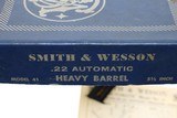 S&W, Model 41 EFS pistol, Matching Box, A167561, FB00713 - 13 of 16