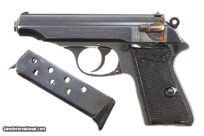 Walther, PP, German, Early Production, Commercial, 754867, I-1077