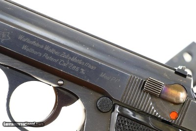 Walther, PP, German, Early Production, Commercial, 754867, I-1077 - Image 3 of 11