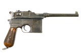 Mauser C96, WWI Wartime Commercial Pistol, Military accepted, FB00831 - 11 of 13