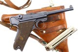 Desirable W&F Bern 1929 Luger, Swiss Military, Matching Holster, FB01040 - 2 of 25