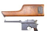 Scarce Super Early Mauser Prewar Commercial C96, Matching Stock, FB01060 - 17 of 23