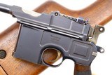 Scarce Super Early Mauser Prewar Commercial C96, Matching Stock, FB01060 - 1 of 23