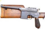 Scarce Super Early Mauser Prewar Commercial C96, Matching Stock, FB01060 - 3 of 23