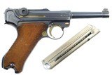 Scarce Mauser G date Luger, matching mag., #4481 e, FB00885 - 2 of 19