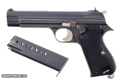 Scarce SIG P49 Pistol, Swiss Military, Transitional, A116000, FB01030