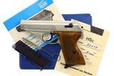 Gorgeous Post War Mauser HSc, Nickled, Boxed, Accessories, 01.22115, FB01132 - 1 of 14