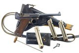 DWM, 1906 Commercial Navy Luger, Complete Rig, 2824, FB00850 - 2 of 25