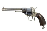 Spanish LeFaucheux, 1854, 12mm Pin Fire Revolver, ANTIQUE, O-112