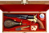 Italian Copy, Engraved and Cased Colt 1860 Army, A90948, O-113