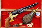 Italian Copy, Engraved and Cased Colt 1860 Army, A90948, O-113 - 2 of 13