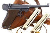 Swiss Bern M1929 Luger, Brown Grip, Complete Military Rig, 63453, FB01137 - 2 of 21