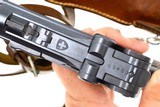 Swiss Bern M1929 Luger, Brown Grip, Complete Military Rig, 63453, FB01137 - 9 of 21