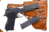 SIG, P49, Swiss Military Pistol, Third Variation, Holster, A154884, FB00024