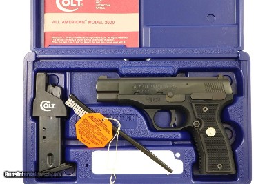Colt, All American Model 2000, As NIB, PF06904, FB00996
