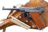 Wonderful Bern 1929 Red Grip Luger, Swiss Military, Holster, 54237, FB00907 - 1 of 17