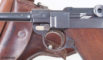 Luger, 1900 Swiss, Military, Wide Trigger, Holster - Image 6 of 23