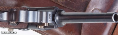 Luger, 1900 Swiss, Military, Wide Trigger, Holster - Image 18 of 23