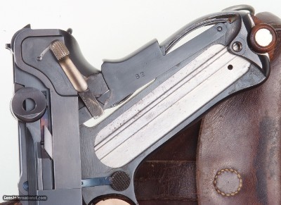 Luger, 1900 Swiss, Military, Wide Trigger, Holster - Image 16 of 23