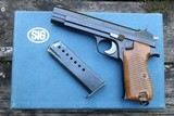 SIG, P210-3, 9mmP, P8677, I-932 - 1 of 15