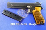 SIG, M49,Danish Military Pistol, Boxed. 9mmP, 10612, FB00896 - 1 of 14