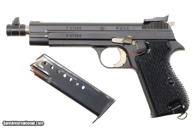 SIG Swiss, P210-5 Target, 7.65P, P57866, I-931
