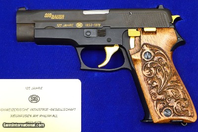 Super Early SIG SAUER, P220 125th Commemorative Pistol, Cased, FB01024