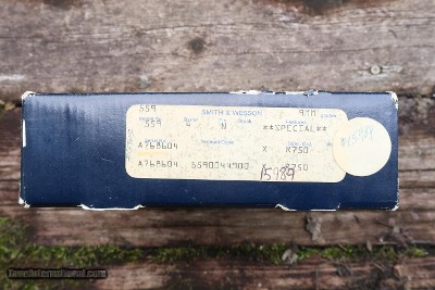 S&W 559 Class A Engraved, Nickled Pistol, A768604, A-1654 - Image 15 of 18