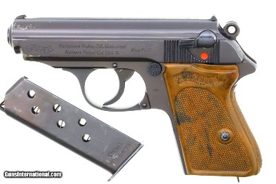 Walther, PPK WWII Police Eagle/C, Matching Magazine, 322725k, FB01148