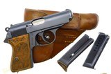 Rare Prewar Walther PPK, Cal 22, Rig, 881984, FB01149 - 1 of 19