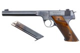 Striking High Standard, Model H-E Deluxe Target Pistol, 64027, FB01157